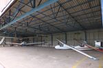  - looking inside the big hangar at the western end of Wesel-Römerwardt airfield - by Ingo Warnecke