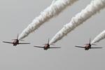  - Red Arrows at RAF Waddington - by Chris Hall