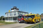  - airside view of the tower at Duxford airfield - by Ingo Warnecke