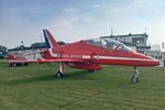  - Full size model of BAe Hawk T1 painted as Red Arrow XX227 - by Chris Hall