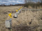  - Approach Lights for Runway 28 at the closed Vaerloese Air Base in Denmark. The lights were removed some months later. - by Jan Lundsteen-Jensen
