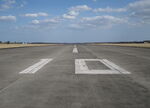  - Runway 10 at the closed Vaerloese Air Base in Denmark. The air base opened as a grass airfield in 1934. The concrete runway was built in 1952-1953. Vaerloese Air Base closed in 2004. - by Jan Lundsteen-Jensen