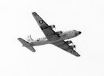  - Douglas C-54D of Royal Danish Air Force seen shortly after takeoff from Runway 10 at Vaerloese Air Base in Denmark. All RDAF transport aircraft were based at Vaerloese from 1956 to 2004. - by Jan Lundsteen-Jensen