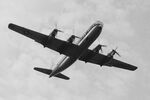  - Boeing C-97G Stratofreighter of US Air Force seen shortly after takeoff from Runway 10 at Vaerloese Air Base in Denmark in 1968. Military aircraft from foreign NATO countries were frequent visitors at Vaerloese Air Base. - by Jan Lundsteen-Jensen