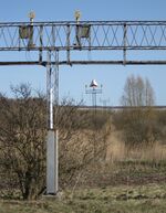  - Approach lights for Runway 10 at the closed Vaerloese Air Base in Denmark. - by Jan Lundsteen-Jensen