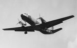  - Hawker Siddeley Andover C1 of Royal Air Force seen on final approach to Runway 28 at Vaerloese Air Base in Denmark. Below cockpit side window is the Viking ship insignia of Allied Forces Northern Europe. - by Jan Lundsteen-Jensen