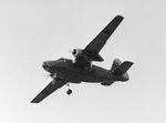  - Hunting Percival P66 Pembroke C54 of West German Navy seen on final approach to Runway 28 at Vaerloese Air Base in Denmark in 1971. Military aircraft from foreign NATO countries were frequent visitors at Vaerloese AB. - by Jan Lundsteen-Jensen