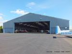  - The new hangar at Turweston - by Chris Hall