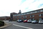  - landside view of the old 1930s terminal and tower (today a Crowne Plaza hotel) with exhibition of vehicles and aircraft preserved by the Speke Aerodrome Heritage Groups (SAHG) on the former apron  - by Ingo Warnecke