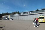  @ Plasy Airport - hangars at Plasy airfield during 2025 Plasy den ve vzduchu airshow - by Ingo Warnecke