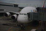  @ Auckland International Airport - An Emirates A380 at a gate at Auckland International Airport - by Jean Papillon