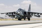  - Azerbaijan SU-25s taxiing in after a sortie during Anatolian Eagle 2025 - by Roberto Cassar