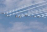  - Beech T-34 formation flight at Oshkosh - by Mark Pasqualino