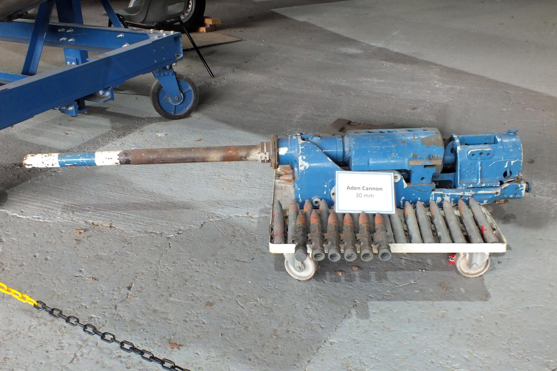  - Adan 30mm Cannon at the Hooton Park Hangars Museum - by Chris Hall