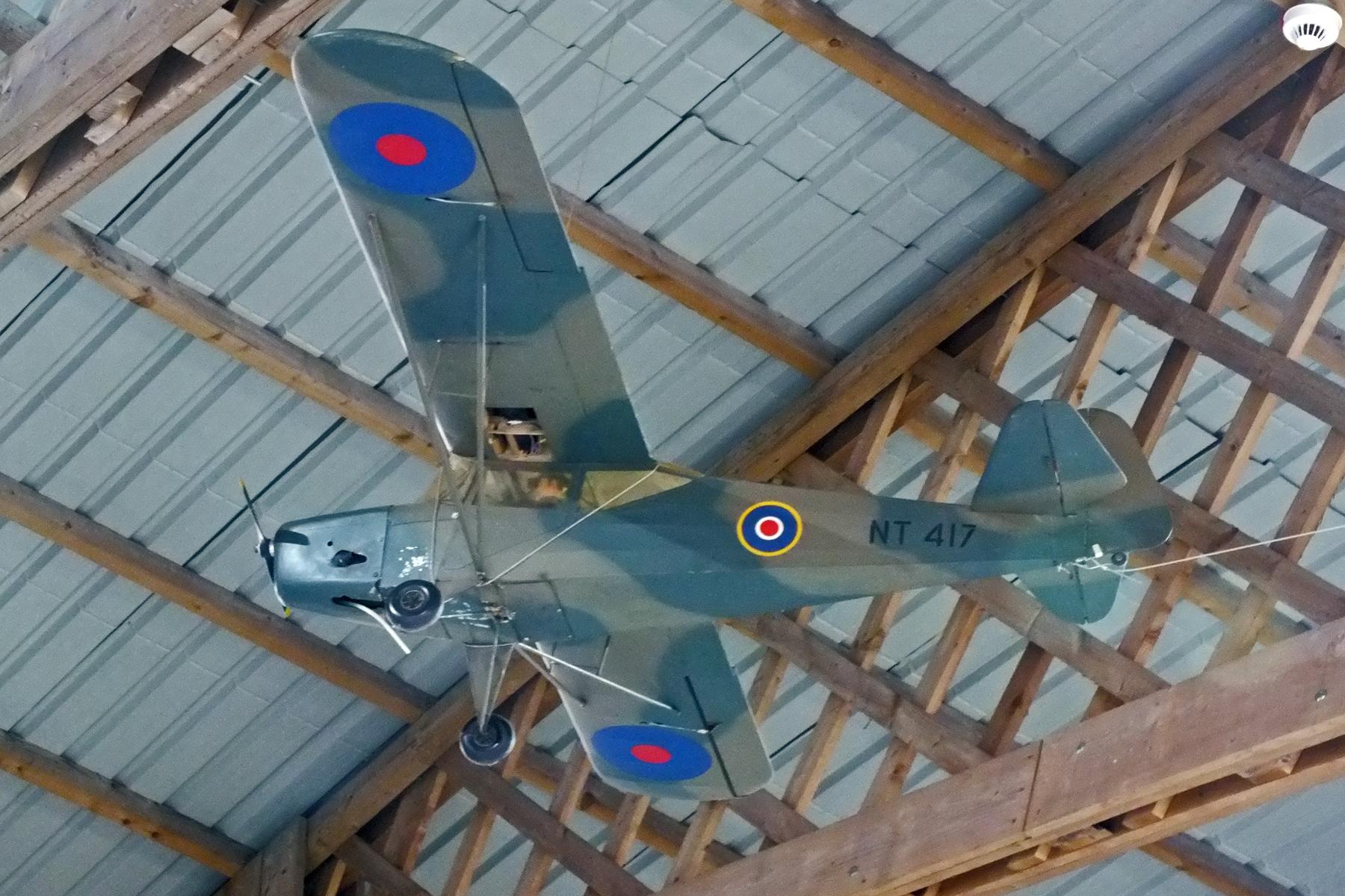  - Auster model at the Hooton Park Hangars Museum - by Chris Hall