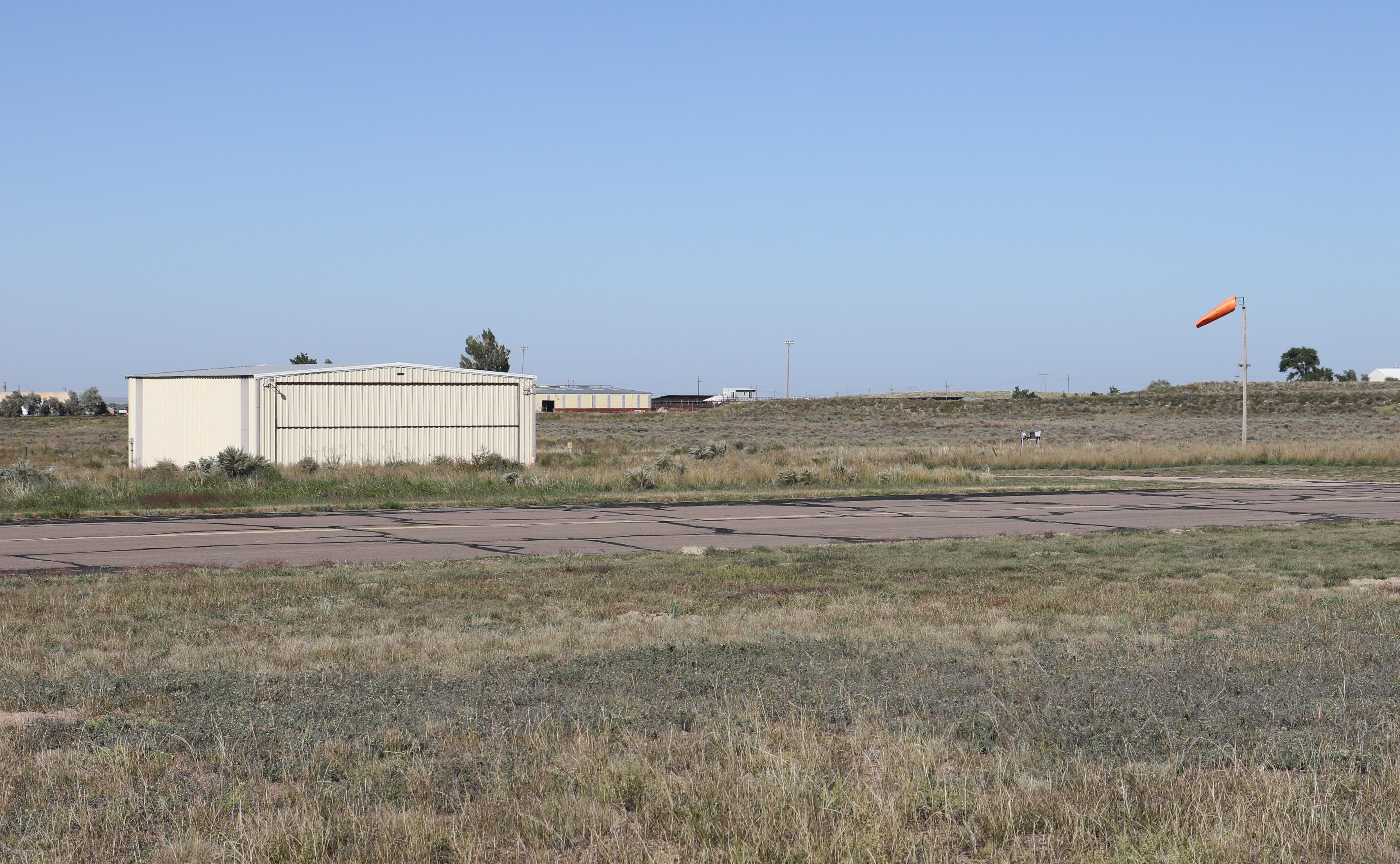  @ Brush Municipal Airport - One hangar - by olivier Cortot