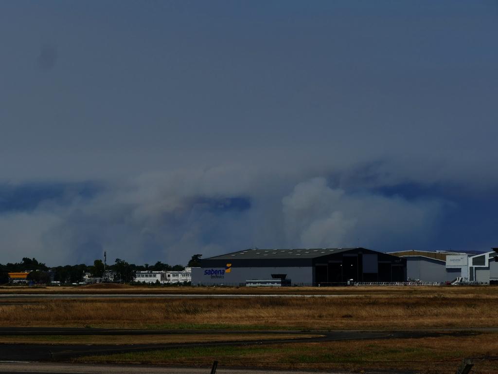  - Le Porge - Saumos' fire,  view of Bordeaux airport, apocalypse ! - by Jean Christophe Ravon / FRENCHSKY