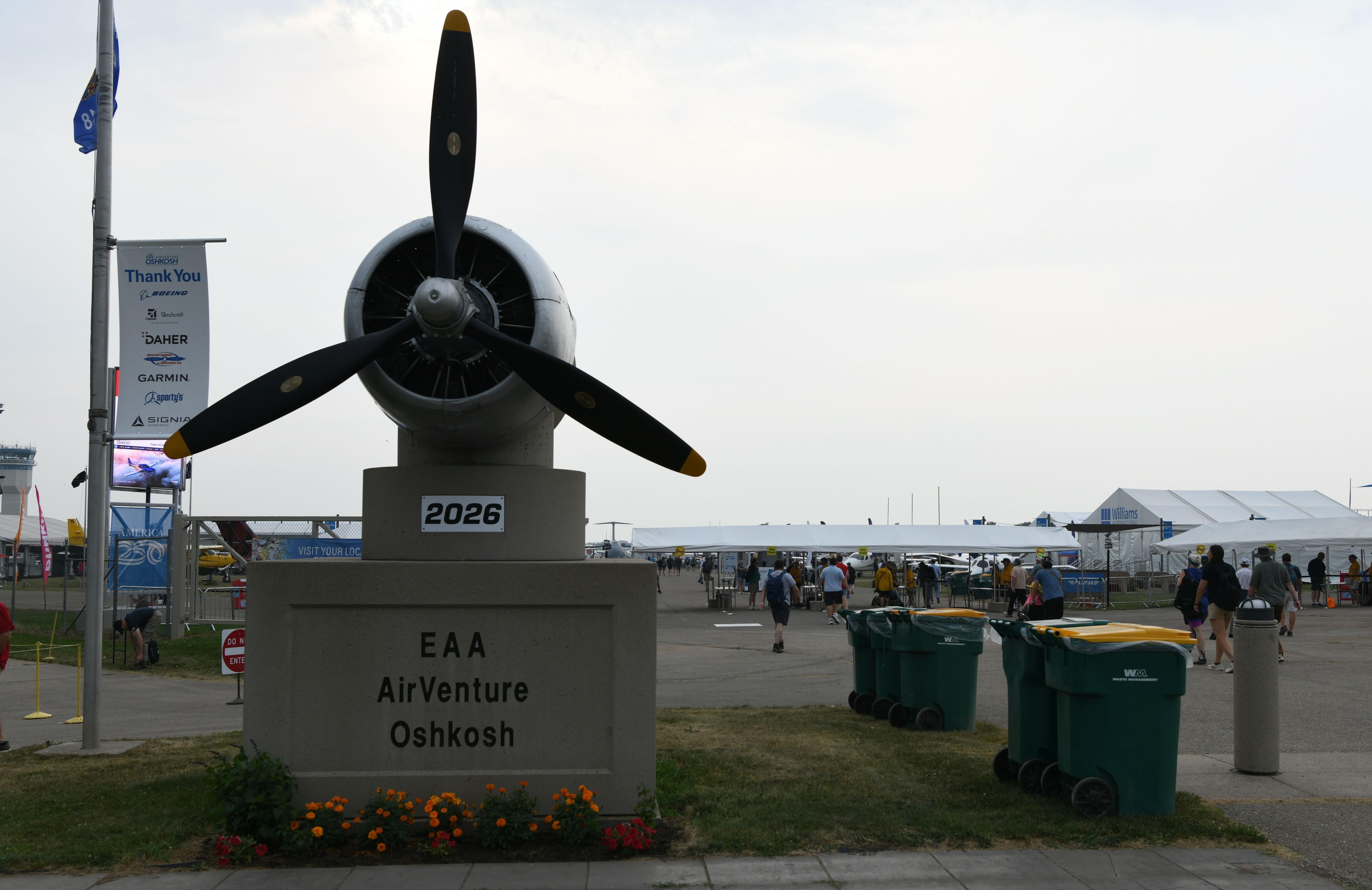  @ Wittman Regional Airport - Entrance to the 2026 EAA Air Venture - by FerryPNL