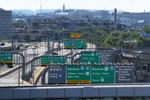 KBOS, Airport exit road, photo by FerryPNL