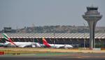 LEMD, Terminal 4 Satellite with Emirates A380 and Iberia A330, photo by luckytravel