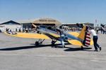 Madera Municipal Airport, Madera airport airshow 1980's, photo by ClaytonEddy