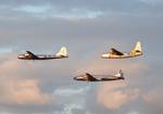 KOSH, Formation of B-29, P4Y-2, and DC-6 at EAA Oshkosh 2026, photo by MarkPasqualino