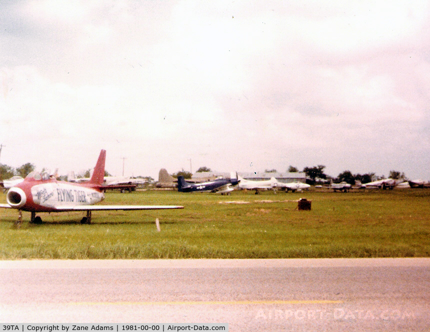Flying Tigers Airport (39TA) - Flying Tiger Field - Junior Burchinal's Collection - 1981