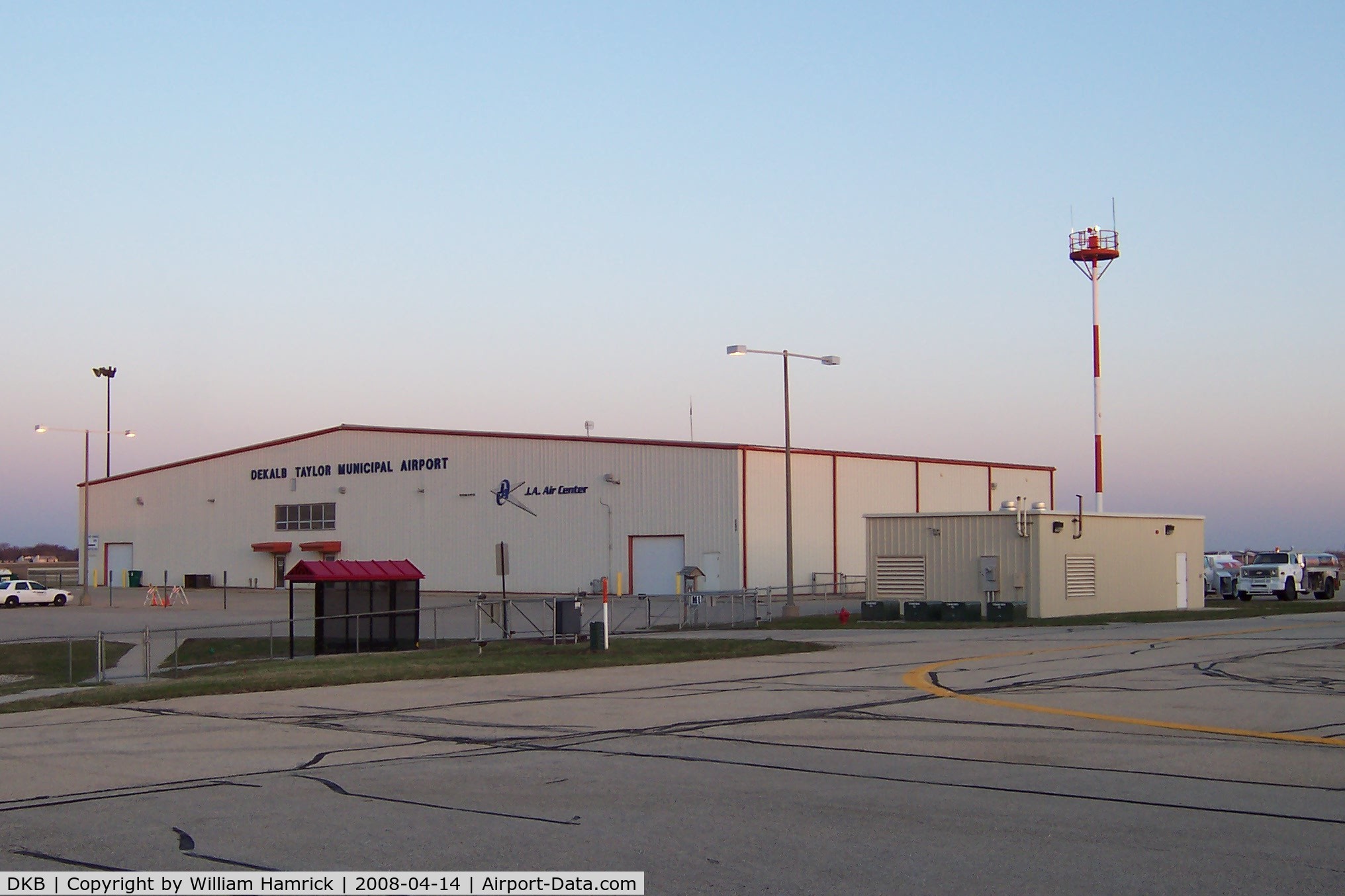 De Kalb Taylor Municipal Airport (DKB) - JA Air Center and Airport Offices at DeKalb