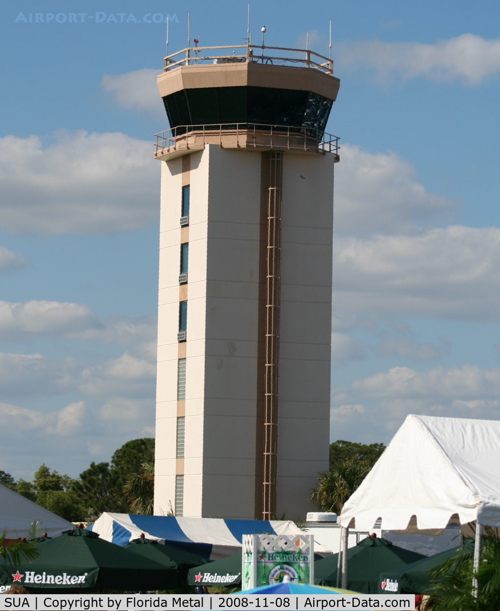 Witham Field Airport (SUA) - Stuart Witham Field tower