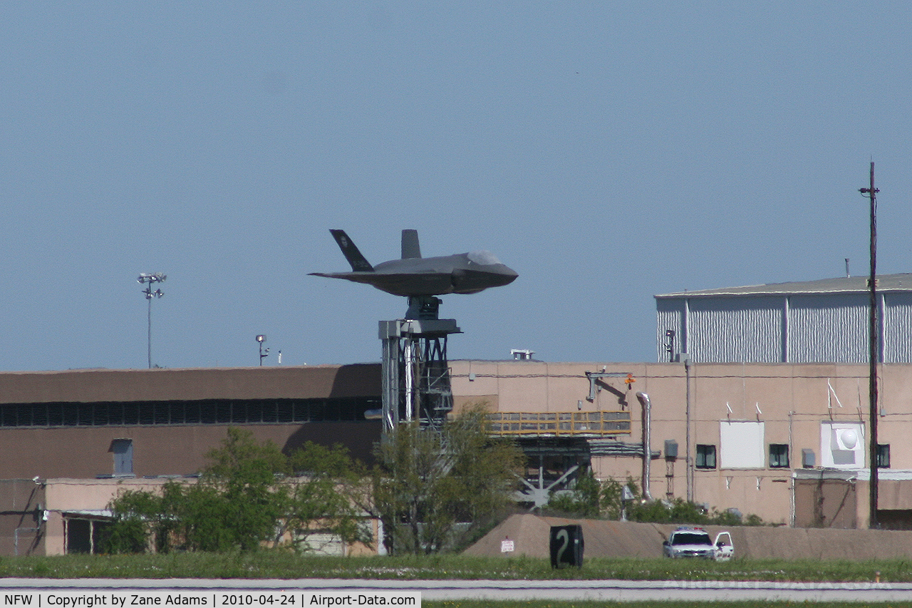 Fort Worth Nas Jrb/carswell Field Airport (NFW) - Lockheed Maritn Fort Worth F-35 RADAR test Mock-up 