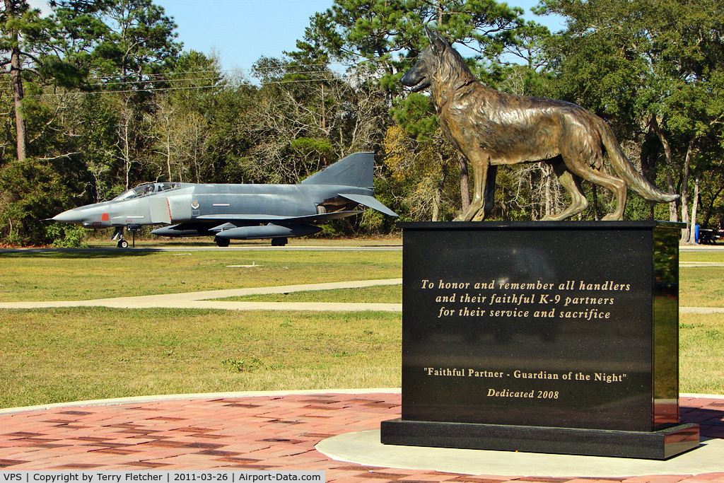 Eglin Afb Airport (VPS) - On display at the Air Force Armament Museum at Eglin Air Force Base , Fort Walton , Florida 