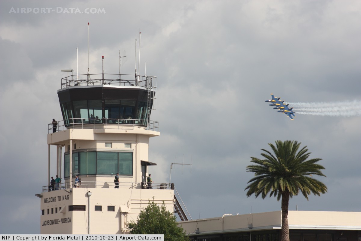 Jacksonville Nas (towers Fld) Airport (NIP) - Blue Angels about to pull a 