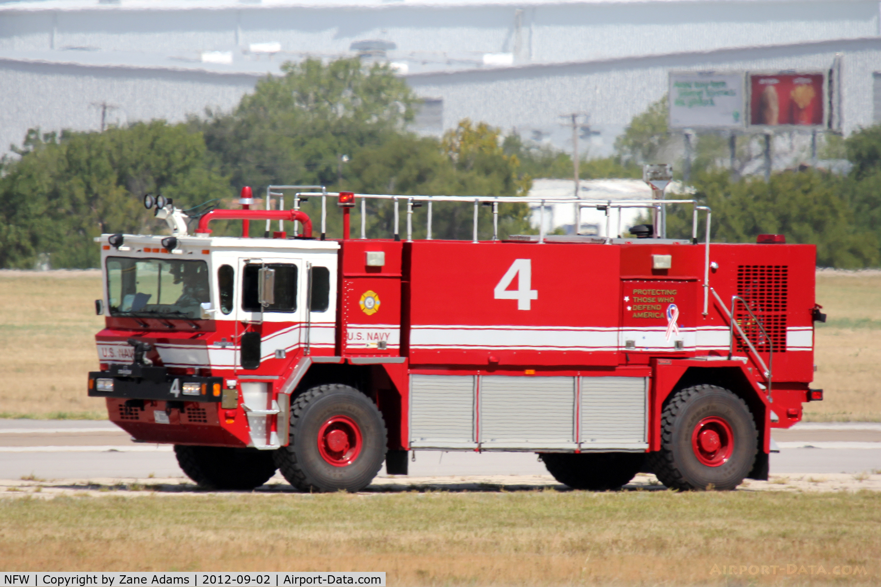 Fort Worth Nas Jrb/carswell Field Airport (NFW) - NAS Fort Worth fire truck #4