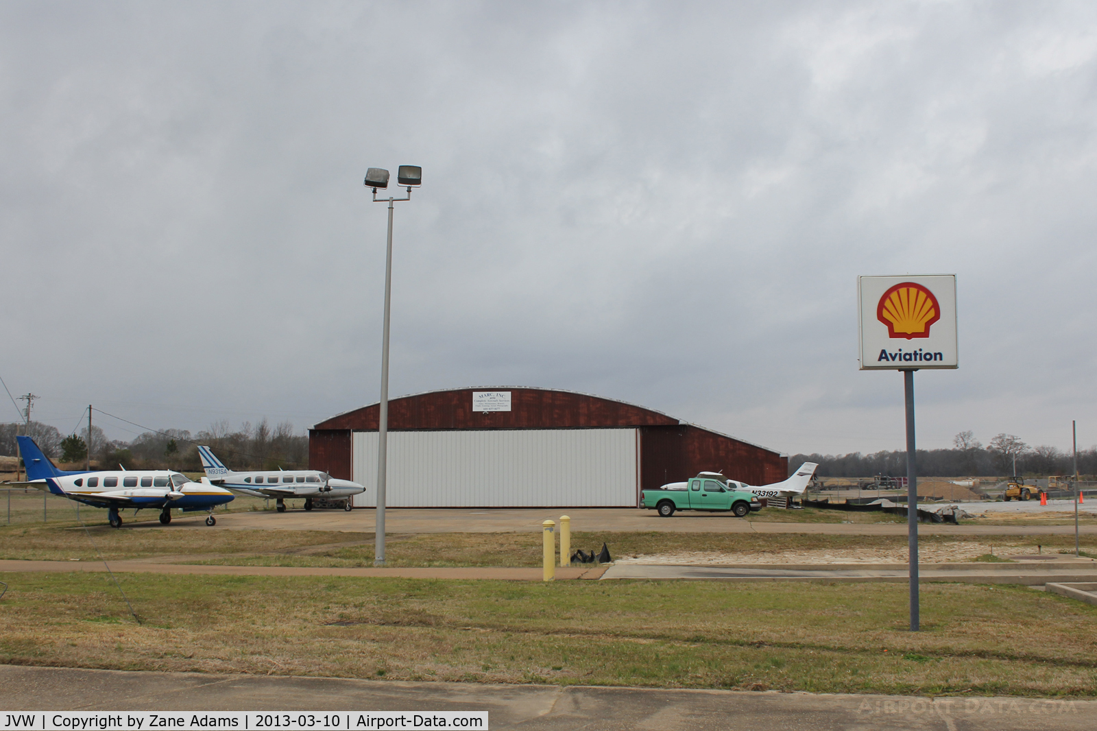 John Bell Williams Airport (JVW) - Hangar at Williams Airport - Raymond, MS