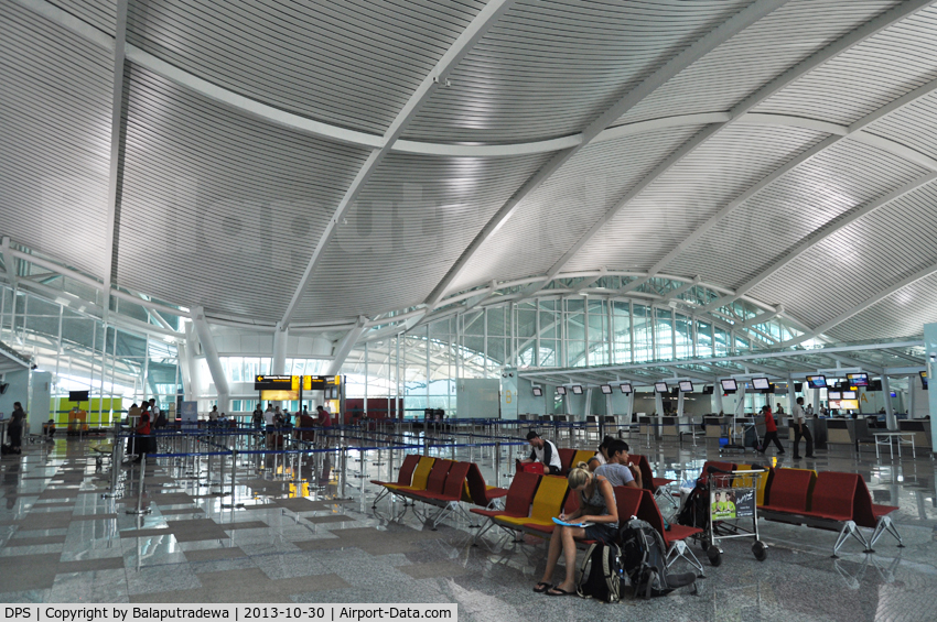 Ngurah Rai Airport (Bali International Airport), Denpasar, Bali (ICAO code  also given as WRRR) Indonesia (DPS) Photo