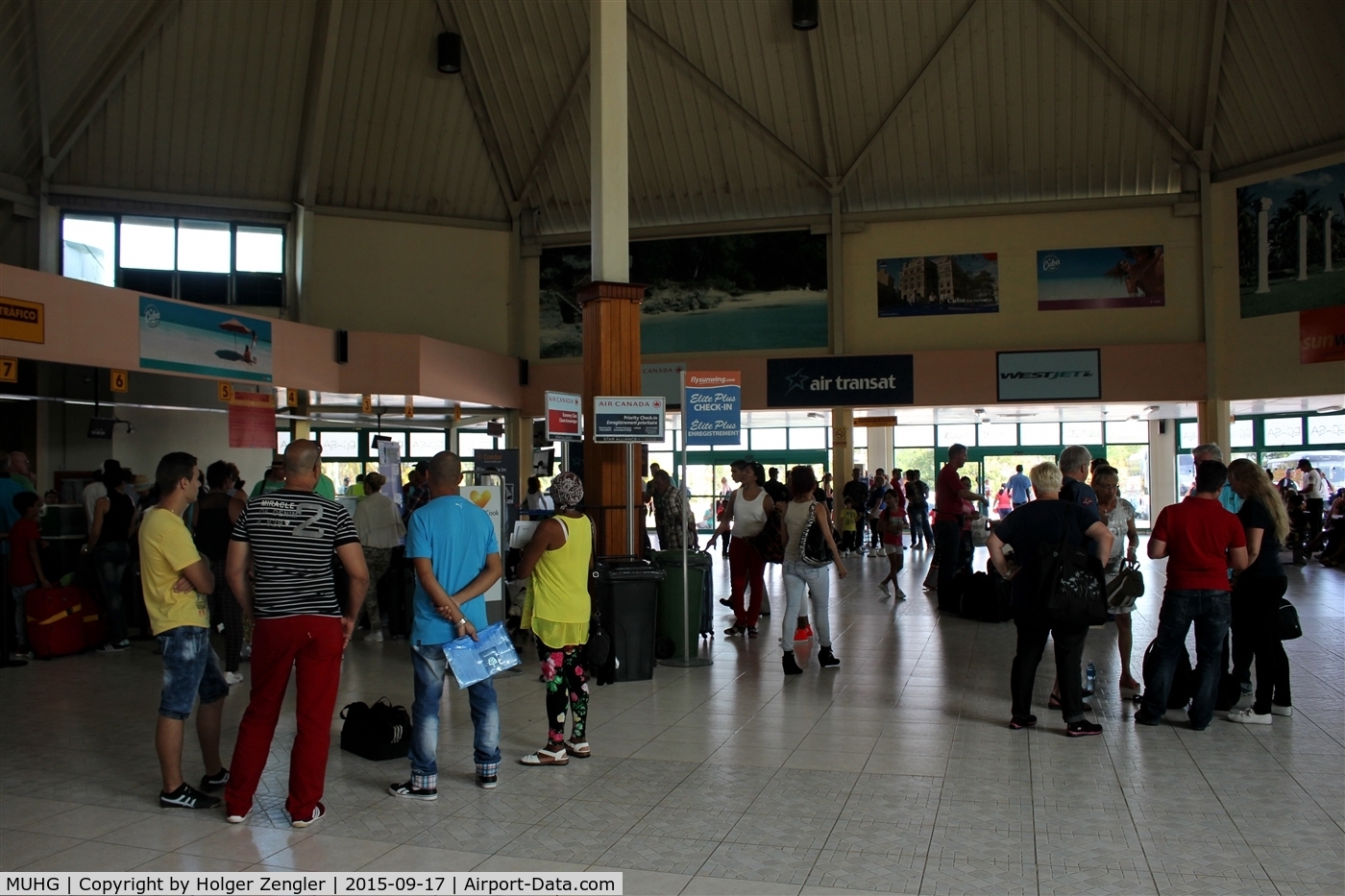 Frank País Airport, Holguín Cuba (MUHG) - Terminal building...