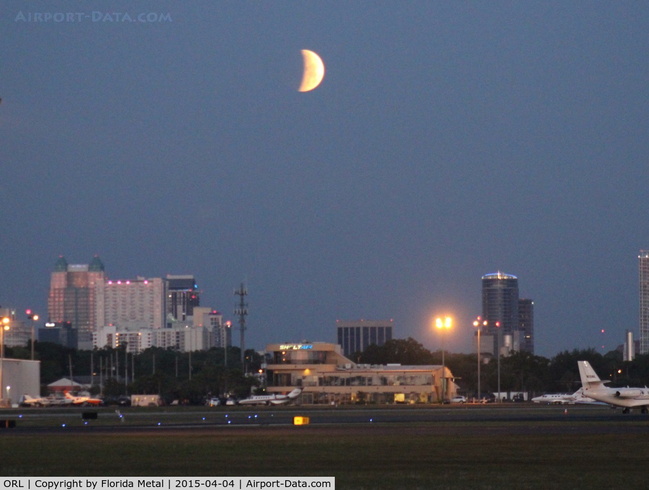 Executive Airport (ORL) - Lunar Eclipse