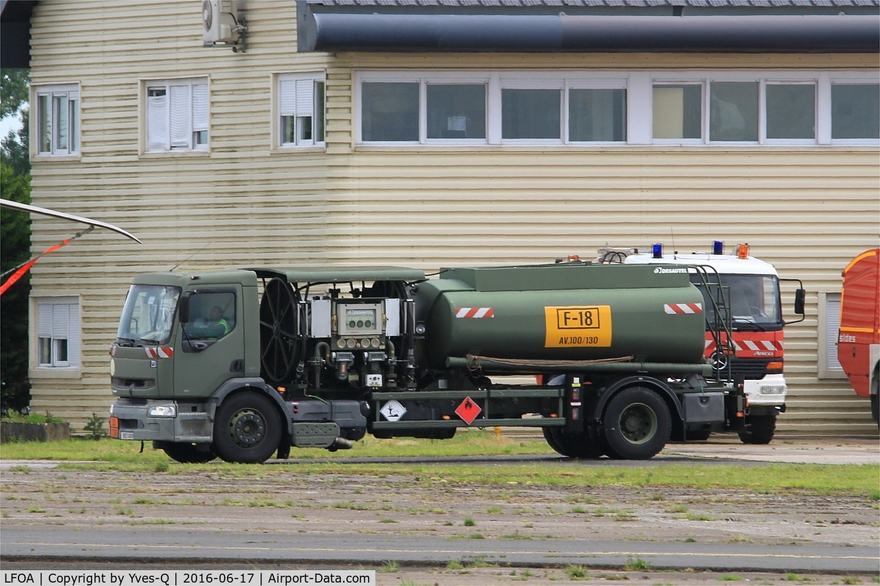 LFOA Airport - Military refueling truck, Avord Air Base (LFOA)