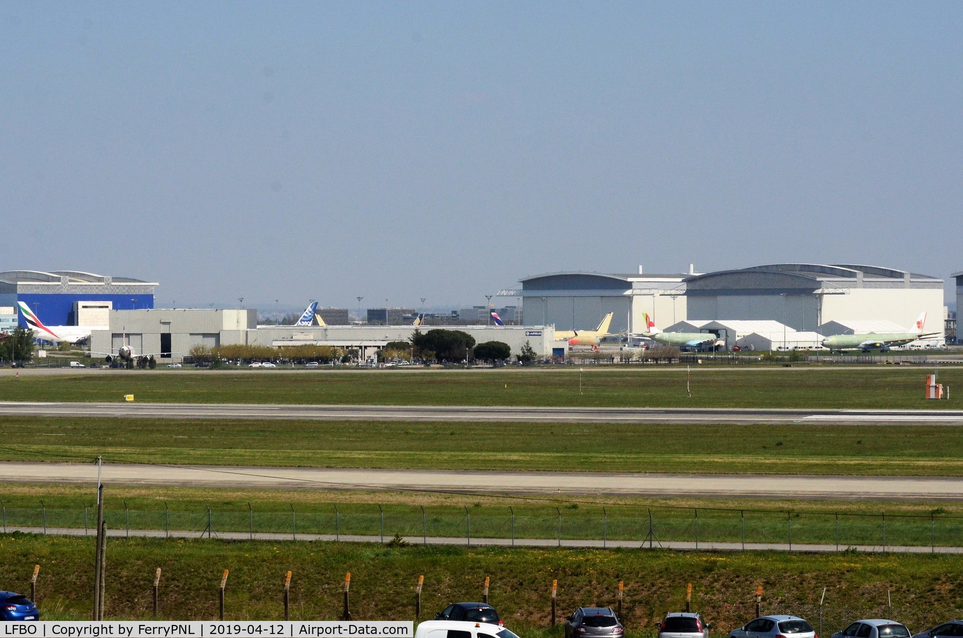 Toulouse Airport, Blagnac Airport France (LFBO) - The A380 and soon A350 production area in TLS