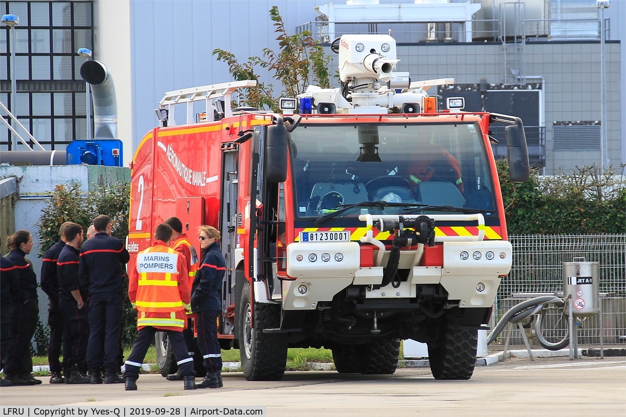 Morlaix Ploujean Airport, Morlaix France (LFRU) - Fire truck, Morlaix-Ploujean (LFRU-MXN)