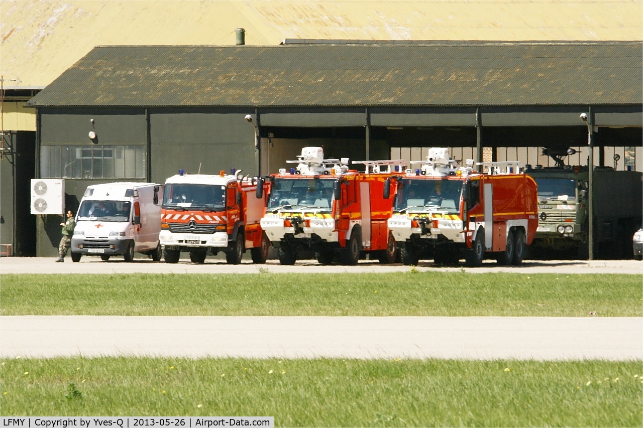 LFMY Airport - Fire trucks station, Salon de Provence Air Base 701 (LFMY)