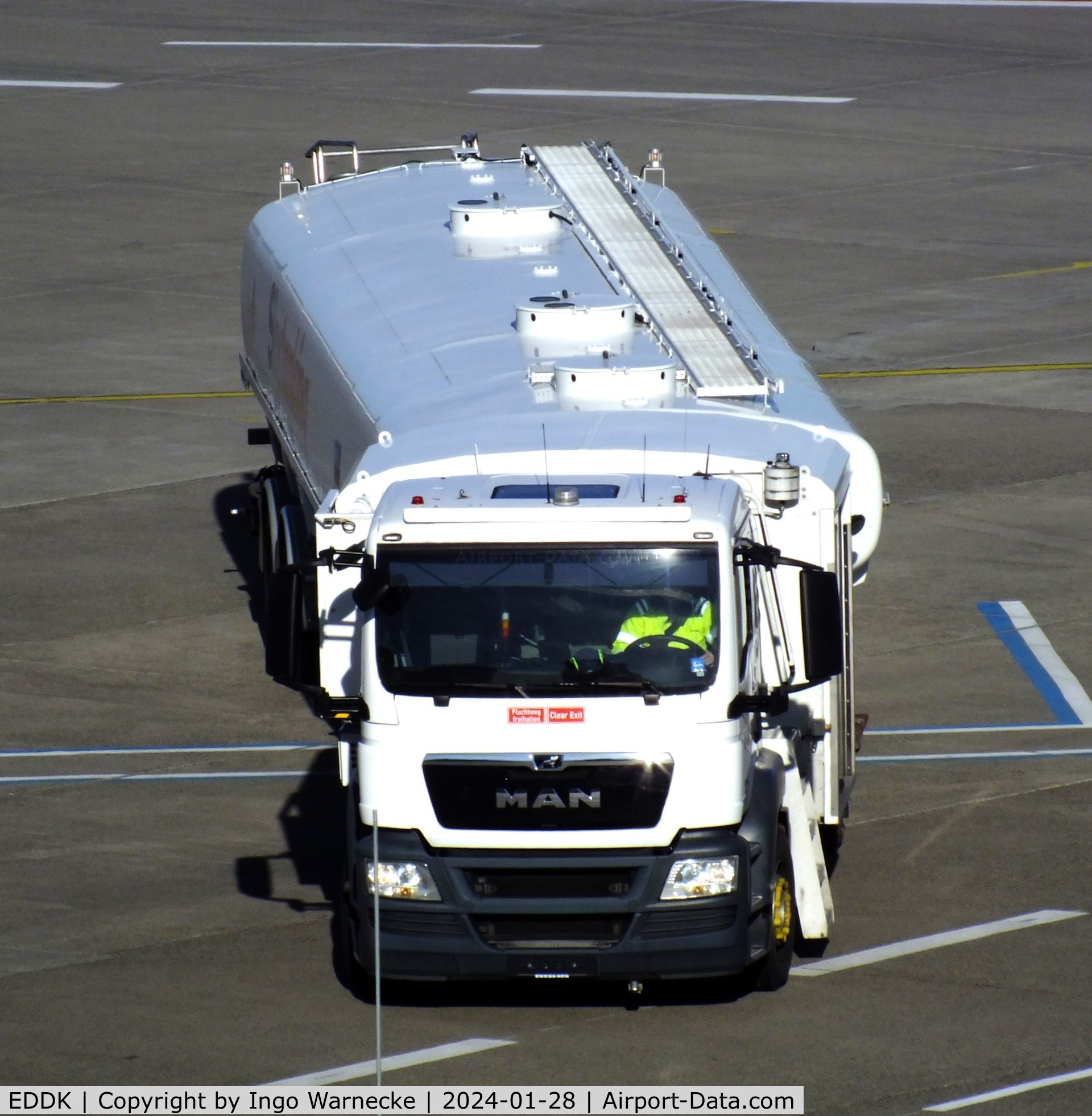 Cologne Bonn Airport, Cologne/Bonn Germany (EDDK) - airport fuel truck at Köln/Bonn airport