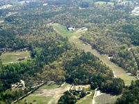 Dean Wings Past Airport (8NC1) - view from south end to land uphill - by Jeff Dukeman