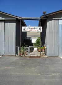 Santa Paula Airport (SZP) - Aviation Museum of Santa Paula, Hangar 1 entry, Airport 1927-1930 Era - by Doug Robertson