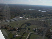 Brighton Airport (45G) - Aerial view of K45G in Downwind Rnwy 04 - by Robert Komjathy