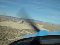 General Wm J Fox Airfield Airport (WJF) - N4182Y in flight over WJF - by David Vogl