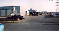 Newport News/williamsburg International Airport (PHF) - The General Aviation side of operations, and the older NIFR beacon visible to the right - by Paul Perry