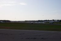 Lakeland Linder Regional Airport (LAL) - Waiting in line at Sun N' Fun to go home - by Glenn Long