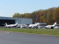 Toledo Express Airport (TOL) - General Aviation West Ramp - by Mark Pasqualino
