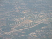 Indianapolis International Airport (ind) - Indianapolis Int'l from the flight levels - by Sam Andrews